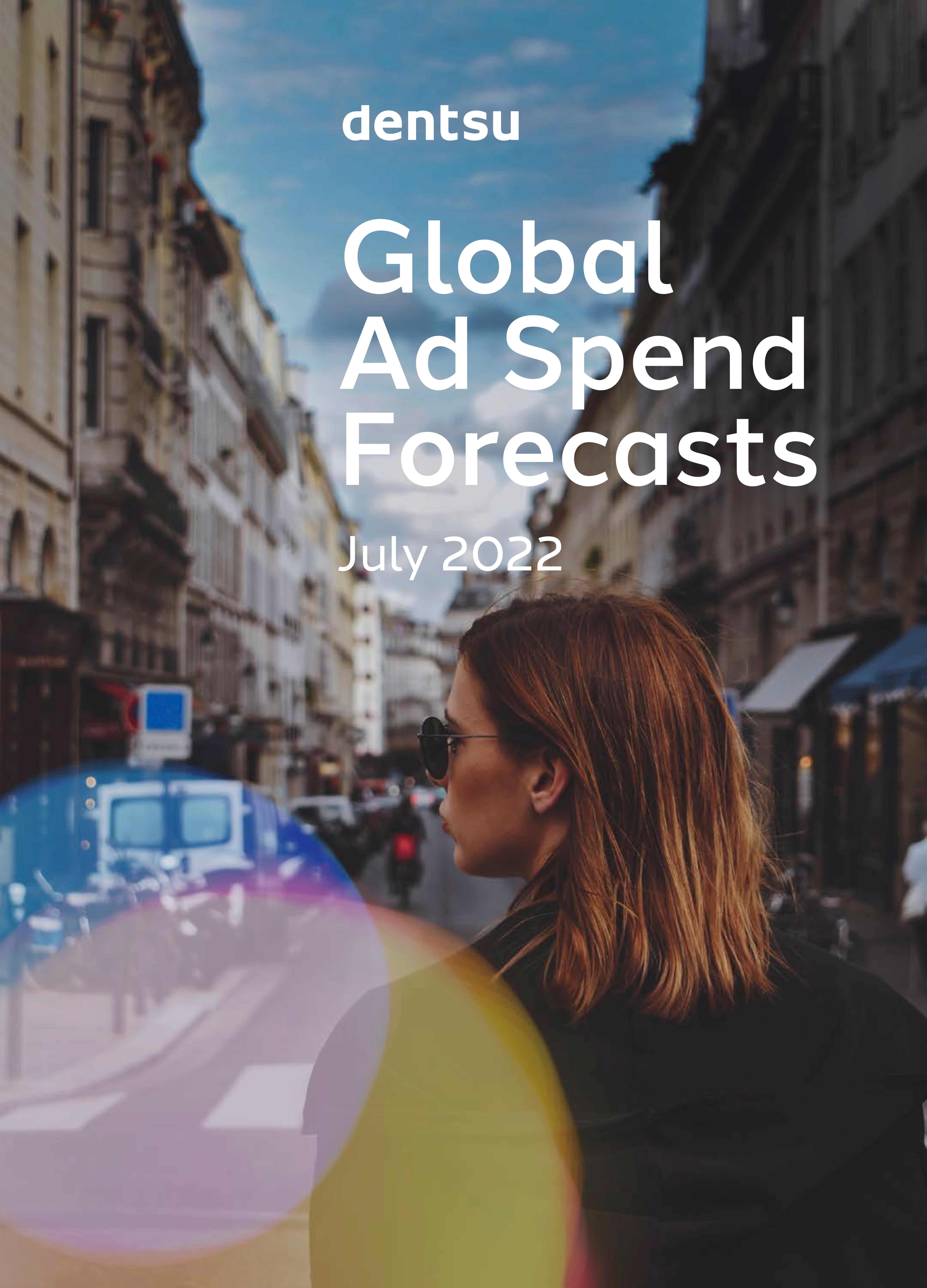 Dentsu Ad Spend Report Cover Page