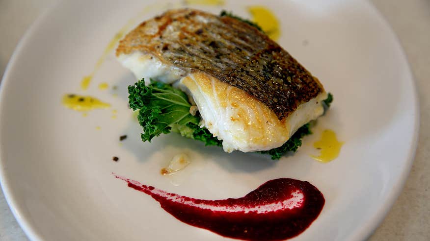 A fish dish from the Dingle Cookery School in Co Kerry